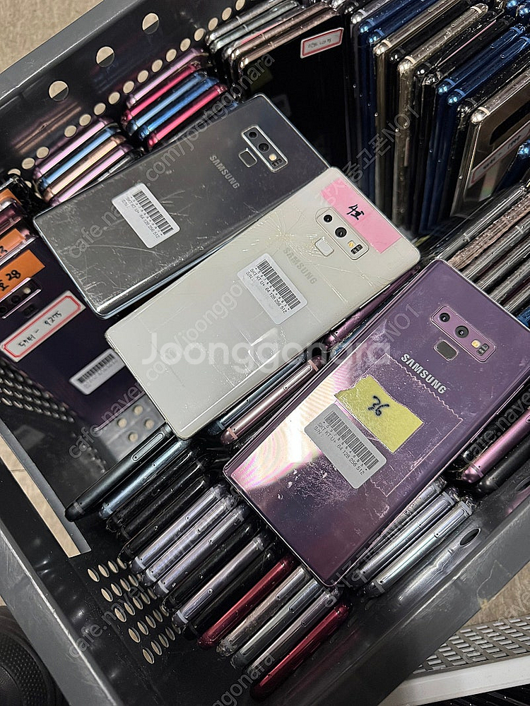 삼성 갤럭시 노트9 NOTE9 가성비 파손폰 LCD폰 6만원 최저가 떨이판매합니다(대량보유중)--1